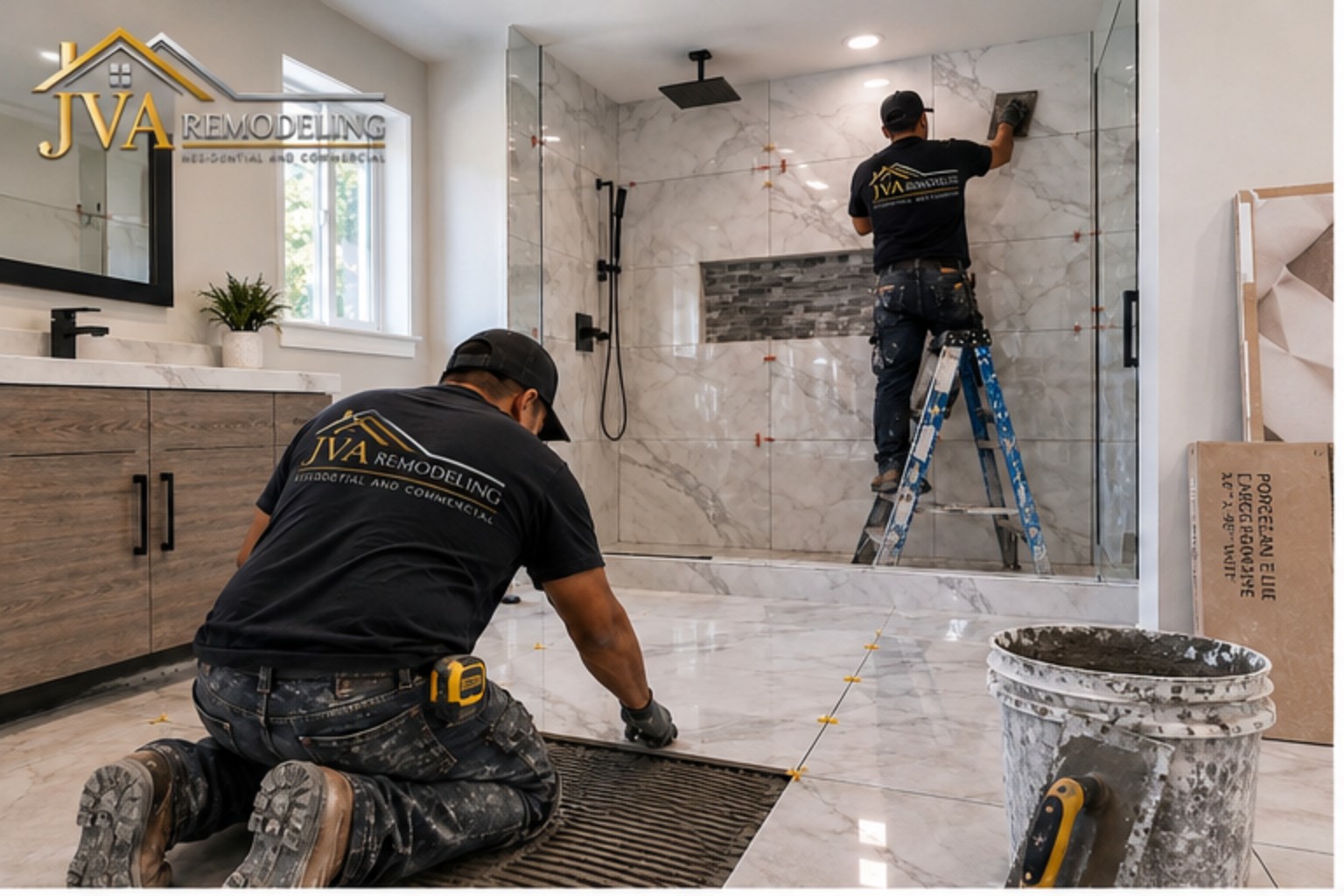 Professional bathroom remodeling