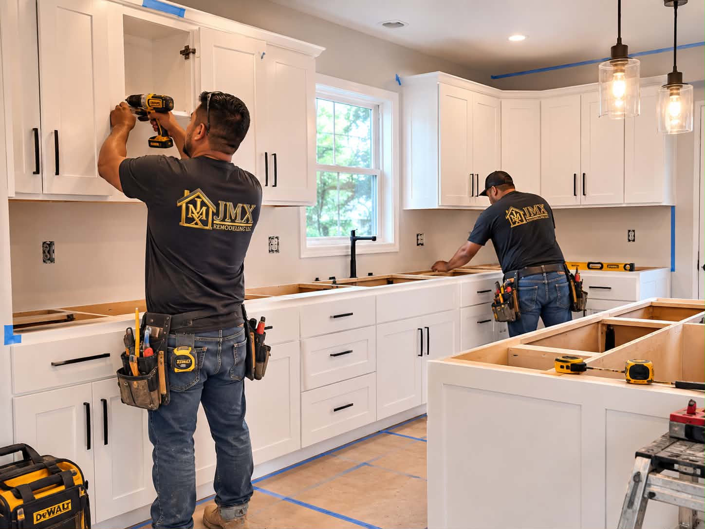Professional cabinet installation